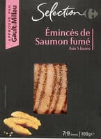 Emincés de Saumon fumé aux 5 baies
