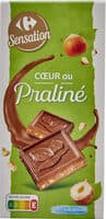 COEUR au Praliné CHOCOLAT au LAIT