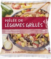 Poêlée de légumes grillés
