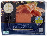 Saumon fumé élevé en norvège