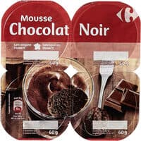 Mousse chocolat noir