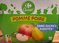 Pomme Poire Sans sucres ajoutés*