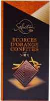 Piel de naranja confitadas negro