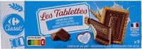 Les Tablettes COEUR AU LAIT CHOCOLAT AU LAIT