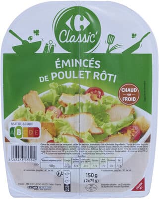 Emincés de Poulet Rôti
