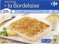 Colin d'Alaska à la Bordelaise, Surgelé
