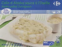 Colin d'Alaska Sauce à l'oseille
