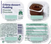 Crème dessert chocolat