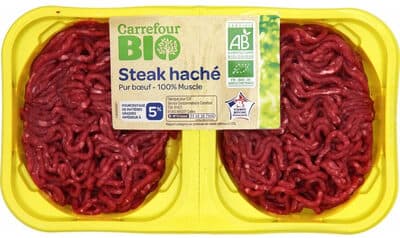 Steaks hachés pur boeuf 5% MG