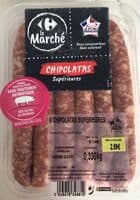 6 Chipolatas supérieures