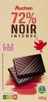 72% Noir intense