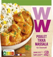 Poulet Tikka Massala et riz basmati