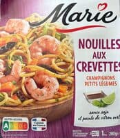 Nouilles aux crevettes