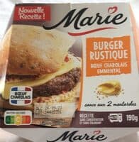 Burger rustique