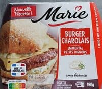 Burger Charolais Emmental Petits Oignons
