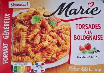 Torsades à la bolognaise
