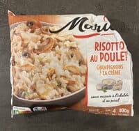 Risotto au Poulet et Champignons à la crème