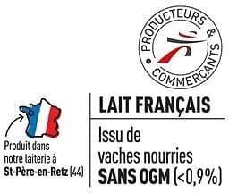 Lait uht 1/2 ecreme bq 1l