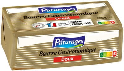 BEURRE GASTRO DOUX PQ 250G origine France