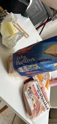 Pain de mie nature extra moelleux