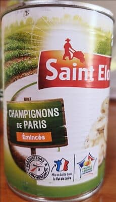 Champignons de paris émincés