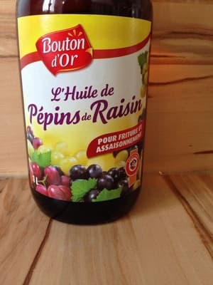 Huile de pépins de raisin