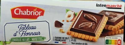 Tableau d'Honneur chocolat au lait - noisettes