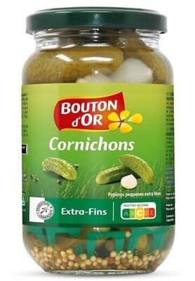 B.or cornichons e/f bc 360 g