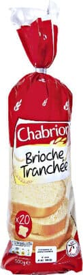 Brioche tranchée