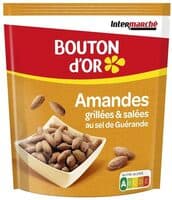 Amandes grillées et salées