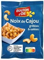 Noix de cajou grillées et salées