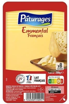 Emmental lp tranches 200g