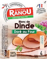 Blanc de dinde sup 4t 160g