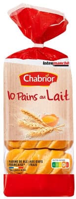 Pains au lait aux œufs frais