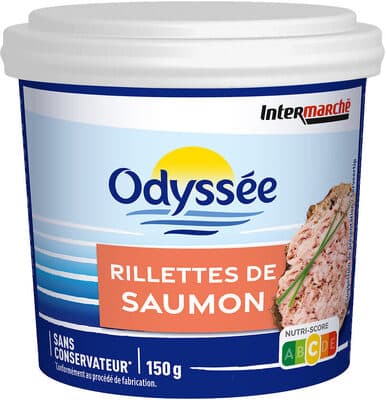 Rillettes de saumon - ODYSSEE - 150g