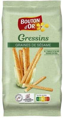 Gressins au sésame