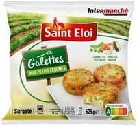 Galettes aux petits légumes (courgettes, carottes, petits pois, oignons)