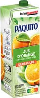 Abc orange sans pulpe brique 1l