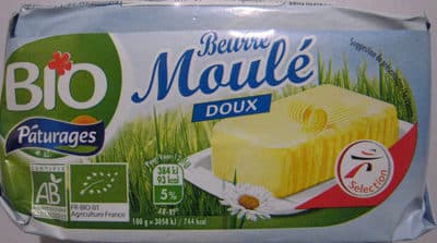BEURRE BIOLOGIQUE DOUX MOULE 250g origine France