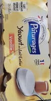 Yaourt au Lait Entier - Saveur Vanille (x 8)