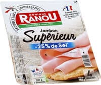 Jambon sup dd csn tsr 4t 140g