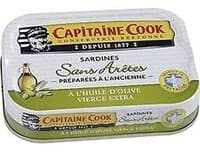 Sardines SANS ARETES à l'huile d'olive vierge extra 115g