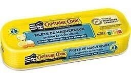 Filets de maquereaux au muscadet et aux aromates 176g