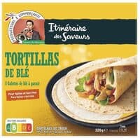 Tortillas de blé 320G