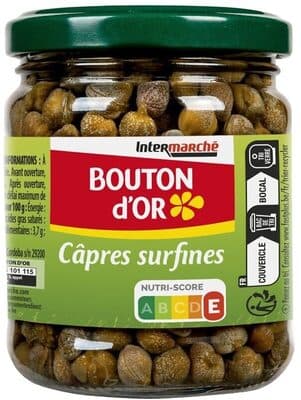 CAPRES SURFINES BOUTON D'OR 200g 125g PNE