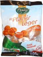 Bonbons sans sucre parfum caramel - 150g