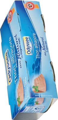 Thon naturel albacore "tranche"