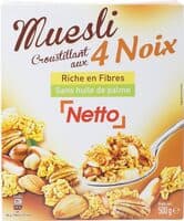 Muesli croustillant aux noix