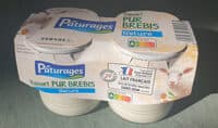 yaourt de brebis nature 2x125g