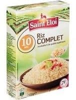 SAINT ELOI riz complet cuisson 10 mn étui 500gr
